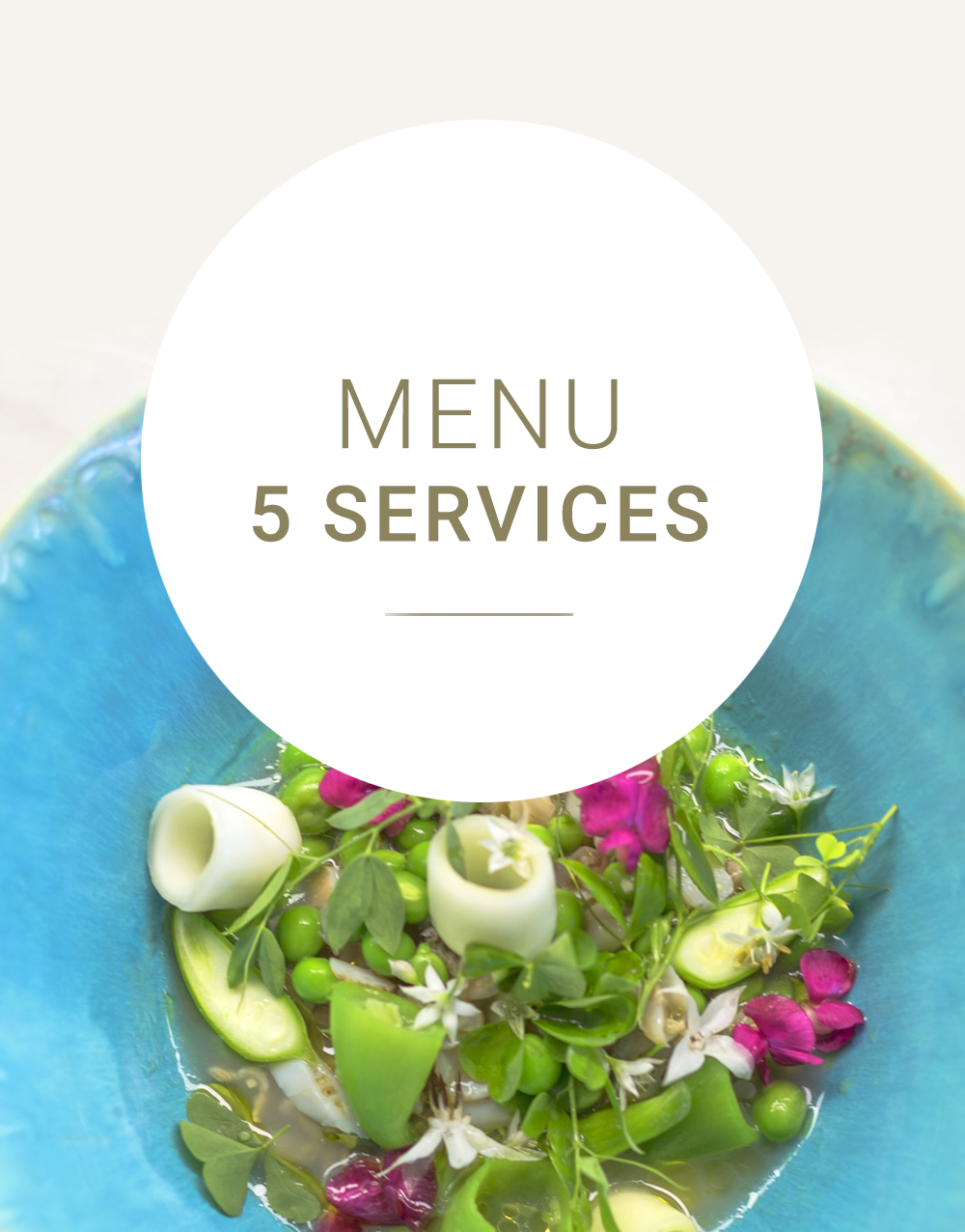 Menu 5 services